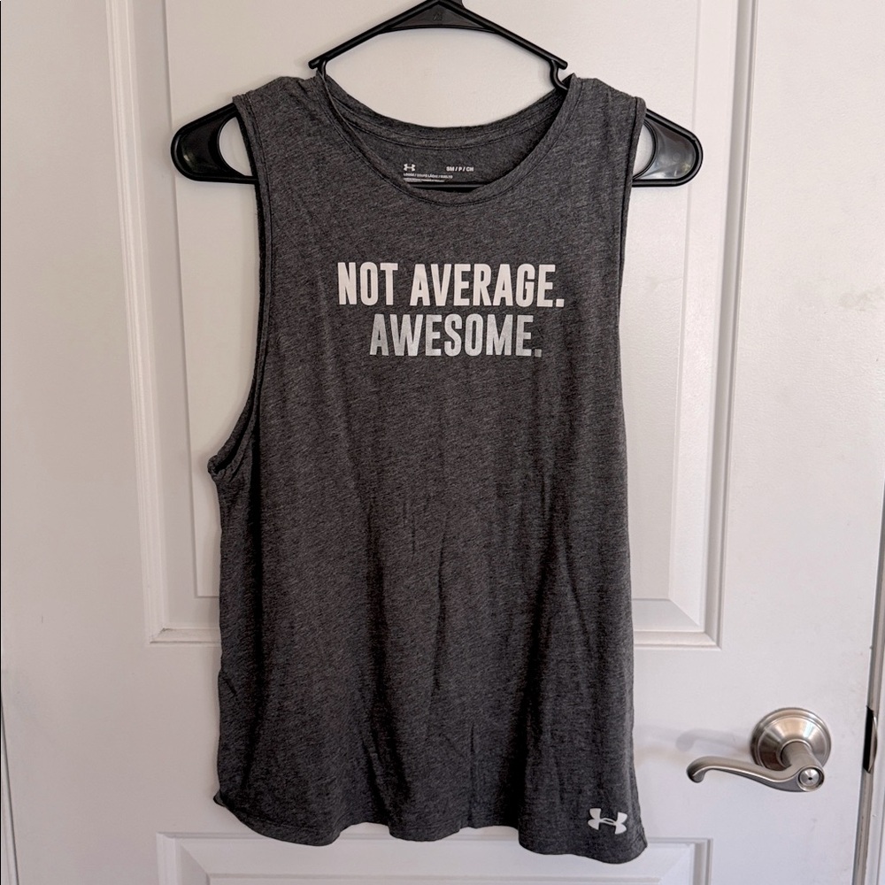 UNDER ARMOUR Heat Gear Sleeveless t-Shirt tank top workout shirt Sz S